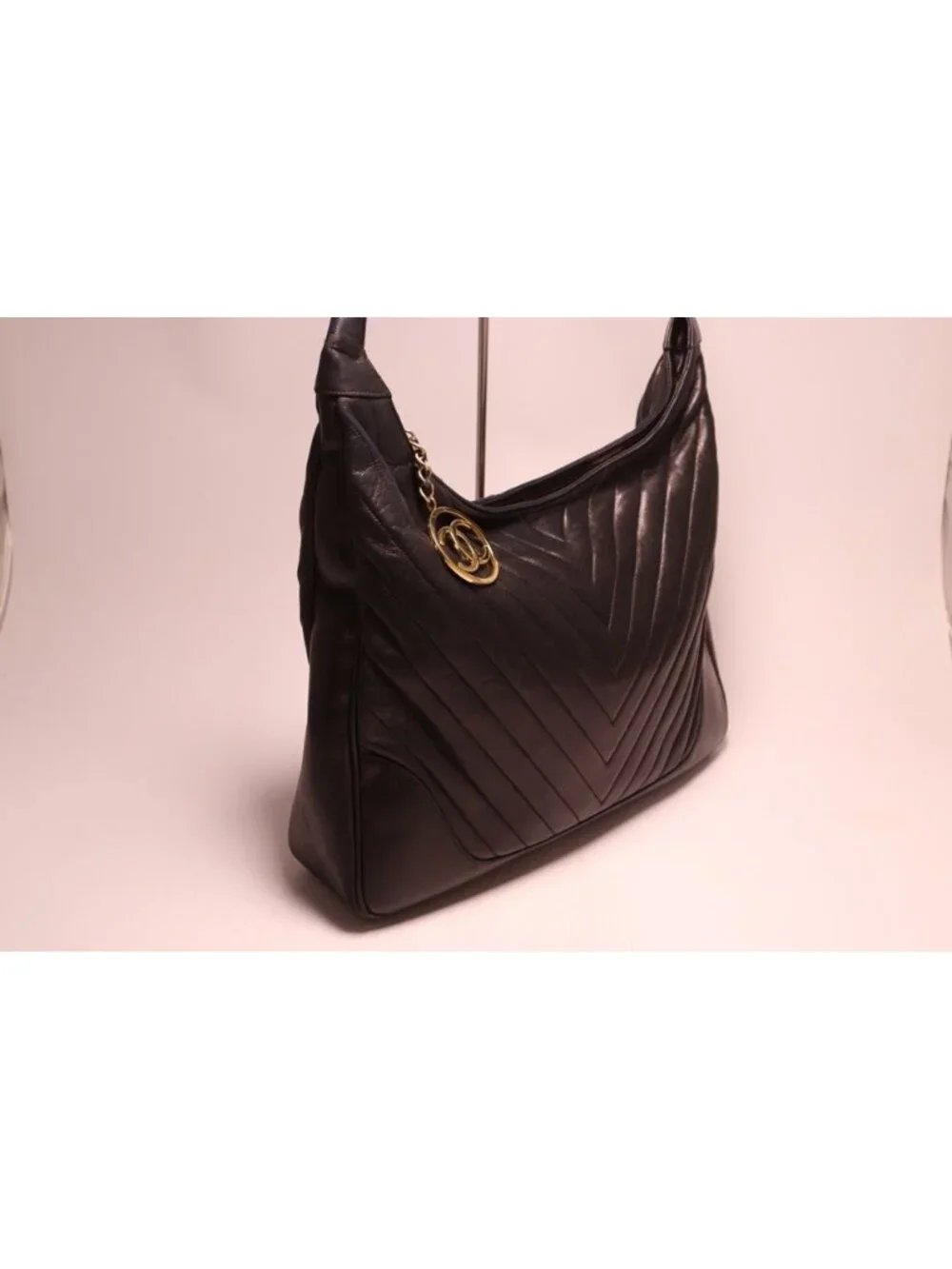 Chanel Lambskin Stitch Shoulder Bag